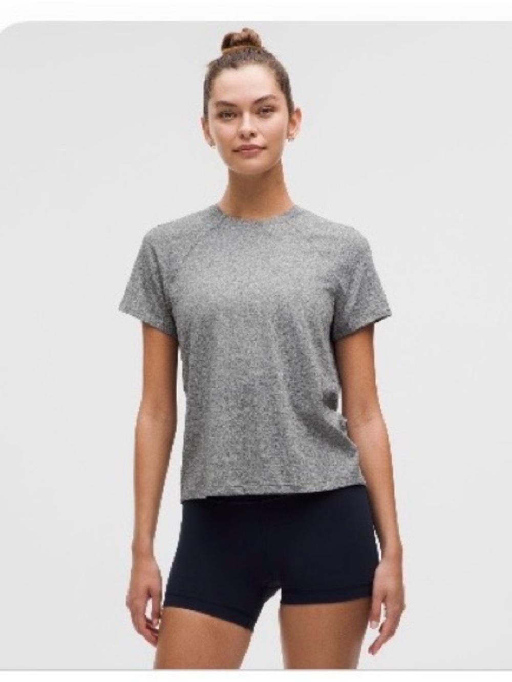 Lululemon License to Train Classic-Fit T-Shirt Heathered Black
